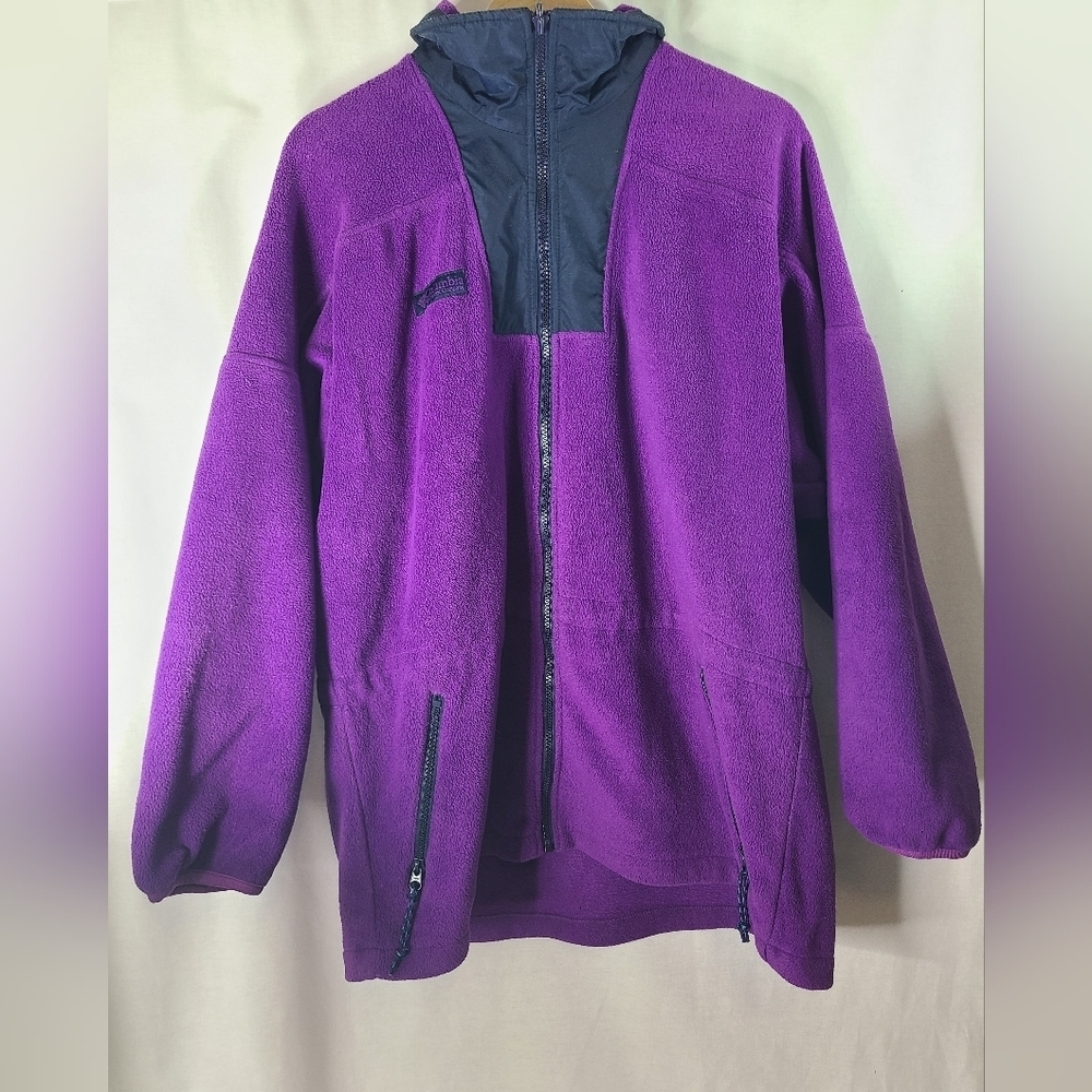 Columbia vintage fleece sweater Size large women's